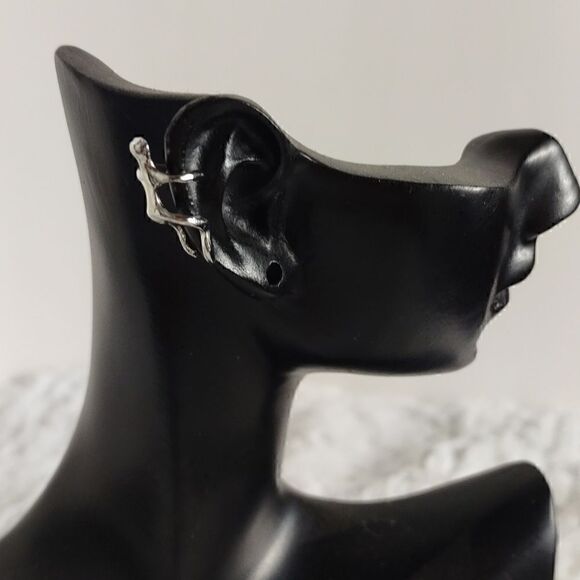 Silver Hold On Ear Cuff - Picture 1 of 6